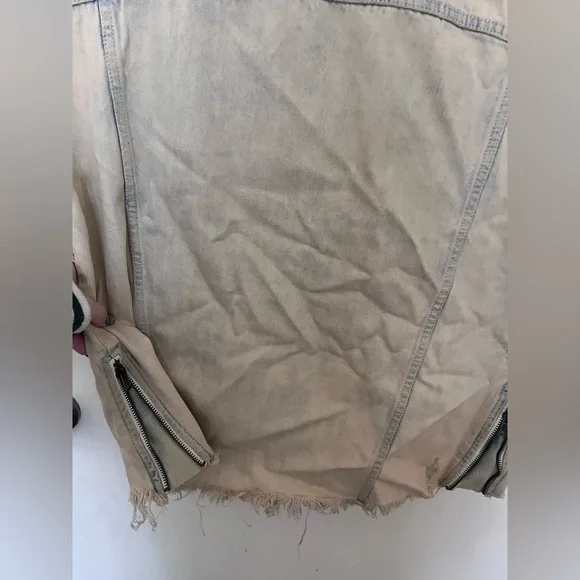 Free People Jean Vest - Picture 6 of 9